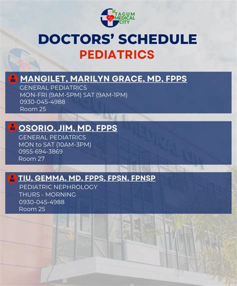 List of Best Doctors and Clinics in Tagum.